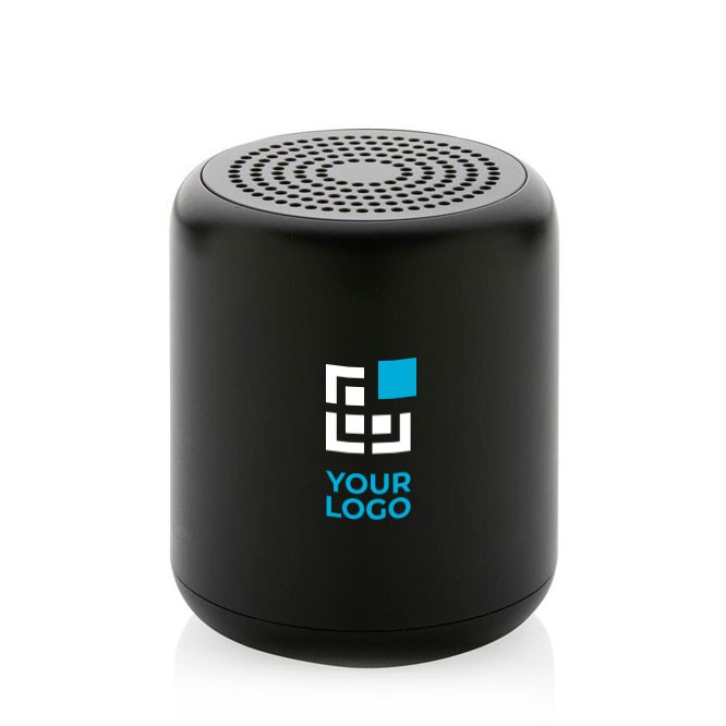 Draadloze bedrukte speakers van gerecycled plastic