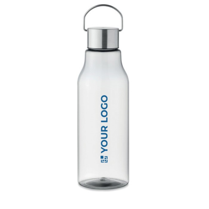 anti-lek fles met logo met stalen handvat deksel 800ml Tritan Renew™ 