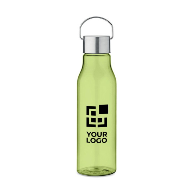 Gerecyclede RPET anti-lek drinkfles bedrukken met felle kleuren 600ml