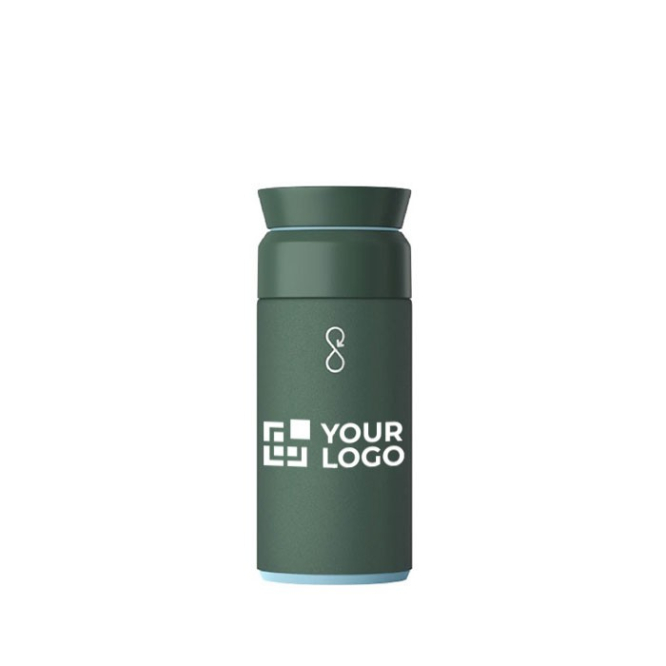 Thermoskan van roestvrij staal en oceaanplastic 360/350 ml