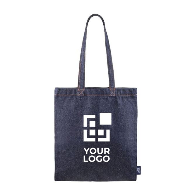 Tas van denim en gerecycled katoen 250 g/m2
