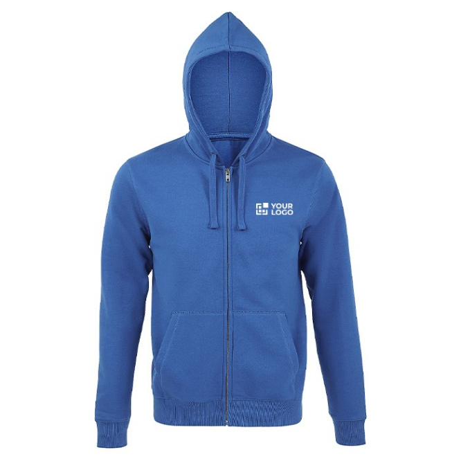 Heren sweatshirt van katoen en polyester 280 g/m2 SOL'S Spike