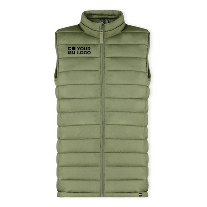 Water- en winddichte polyester bodywarmer RPET MKT Rostol