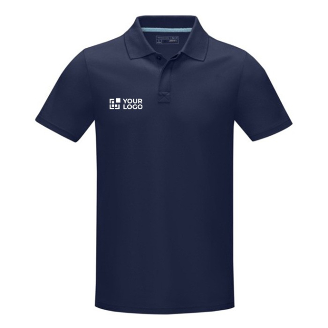 Biokatoenen herenpolo GOTS 180 g/m2 Elevate NXT