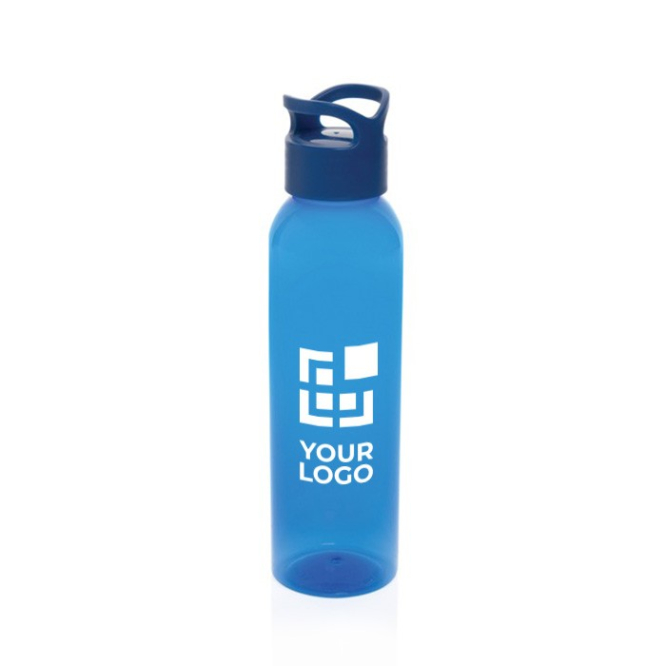 RPET bidon ideaal voor in de sportschool met schroefdop 650ml