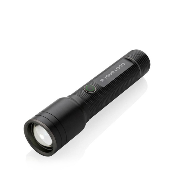 Zaklamp van gerecycled aluminium met 5 lichtmodus