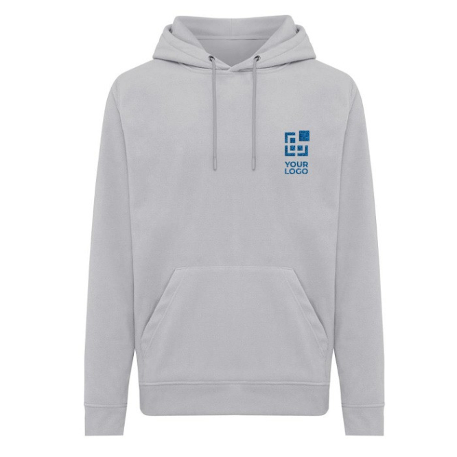 Unisex hoodie van gerecycled polyester, 240 g/m2 Iqoniq