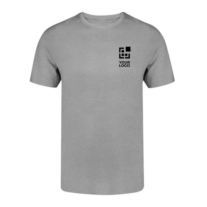 Unisex T-shirt van 100% gekamd katoen Ring Spun 160 g/m2