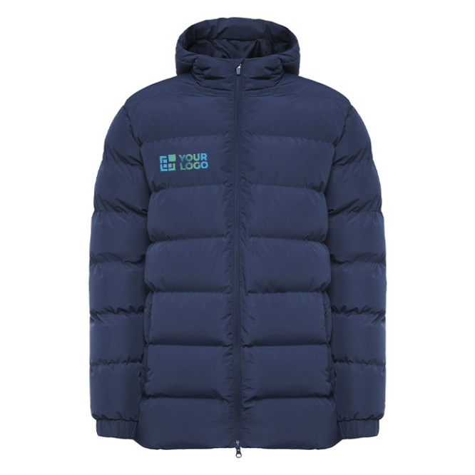 Sportieve gevoerde parka van polyester 110 g/m2 unisex Roly