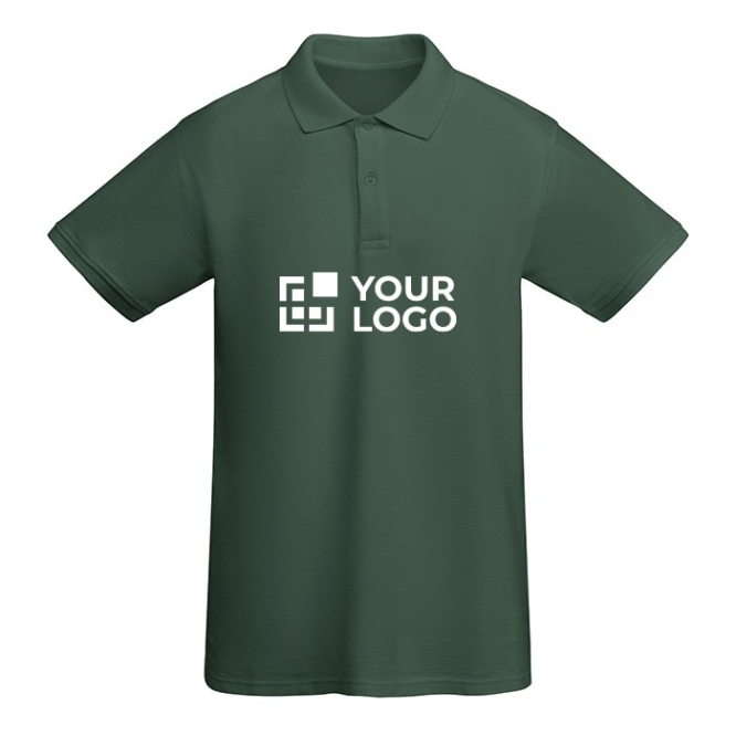 Poloshirt van 100% biologisch katoen piqué voor heren 210 g/m2 Roly