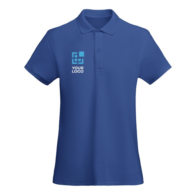Poloshirt van 100% biologisch katoen piqué voor dames 210 g/m2 Roly
