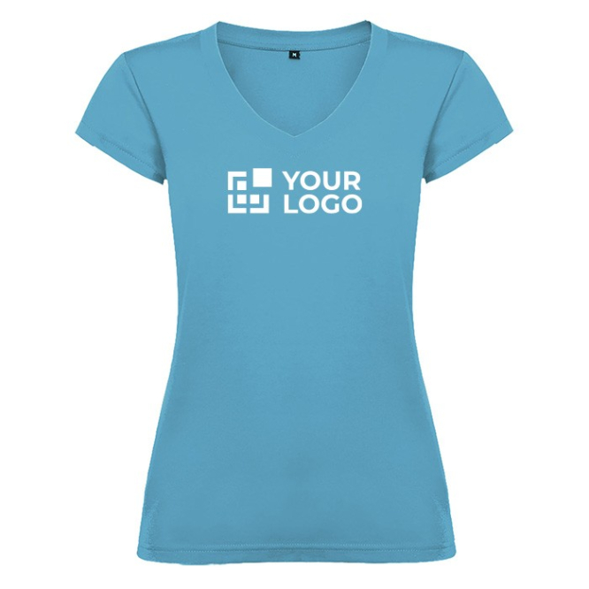 T-shirt van 100% katoen voor dames 155 g/m2 Roly