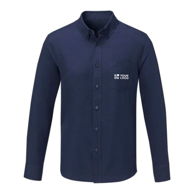 Shirt met lange mouwen 130 g/m2 weergave met jouw bedrukking