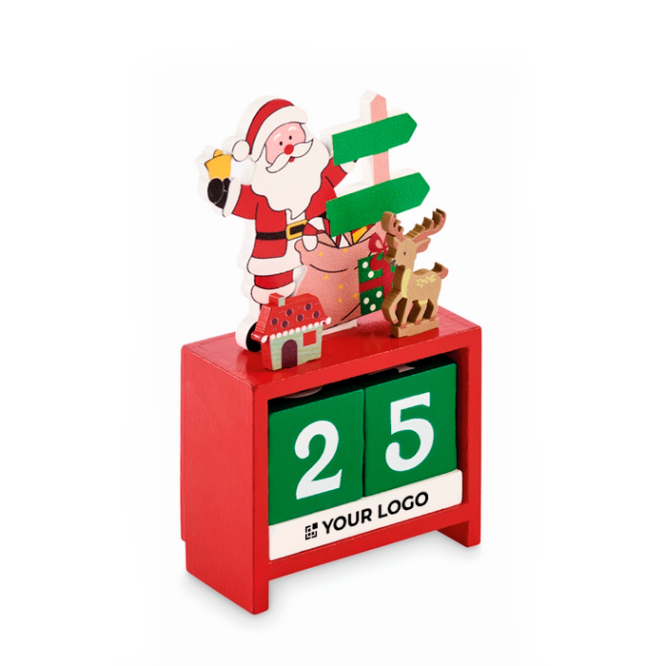 Kerst bureaukalender met aftelling