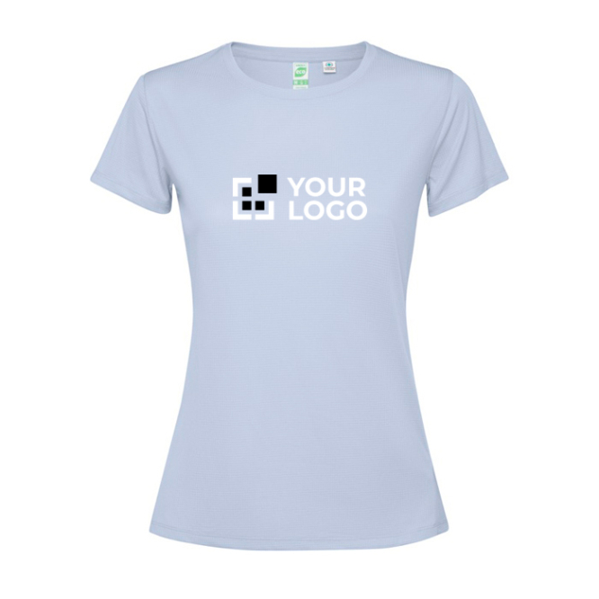 Damesshirt van gerecycled polyester 125 g/m² Roly Direct Estoril 