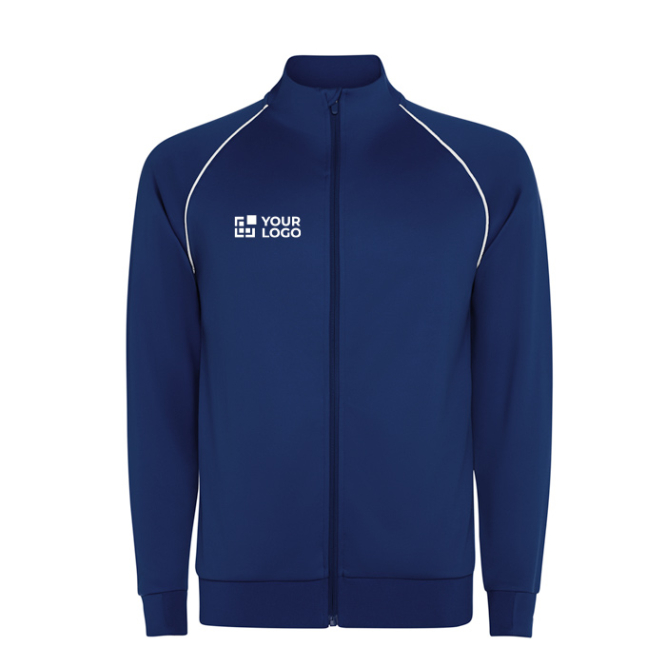 Unisex sporthoodie met hoge kraag 210g/m2 Roly Direct Valier