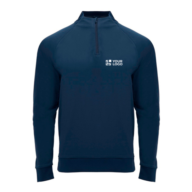 Sweater van polyester met ritssluiting 200 g/m² Roly Direct Epiro 