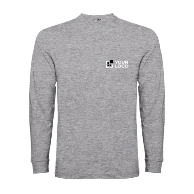 T-shirt met lange mouwen van katoen 165 g/m² Roly Direct Pointer 