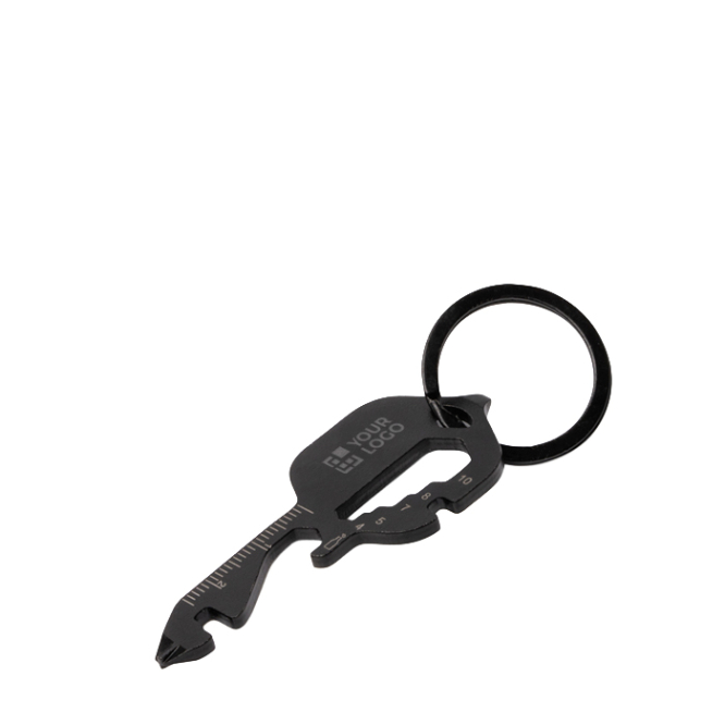Multitool sleutelhanger in sleutelvorm, 13 functies