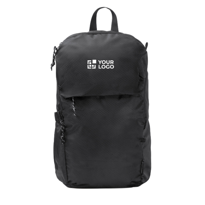 Ecologische waterafstotende rugzak met vakken en rits 9''