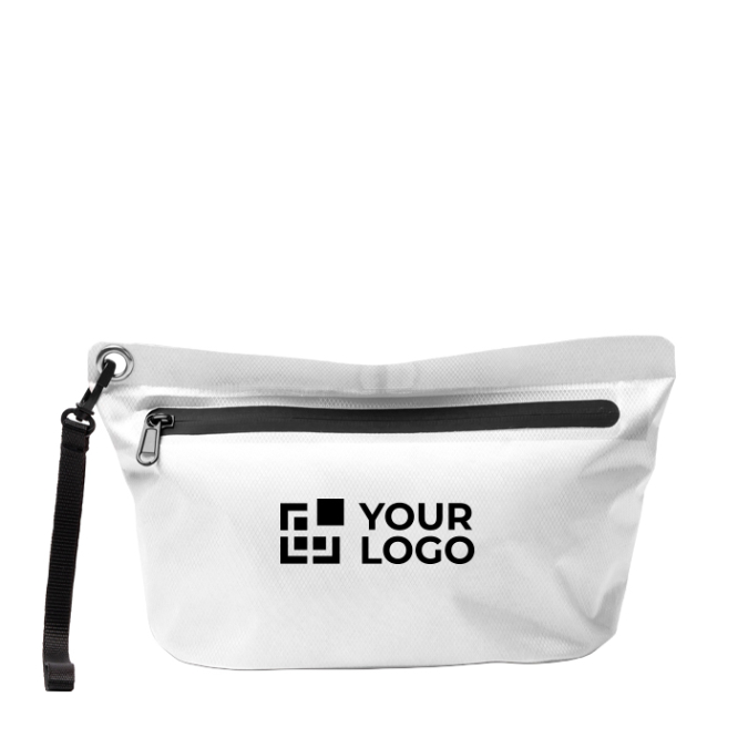 Waterdichte toilettas met rits en afneembare polsband