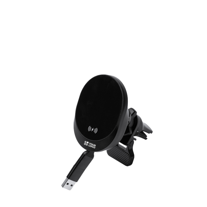 Draadloze autolader met oprolbare Type C-kabel 15W