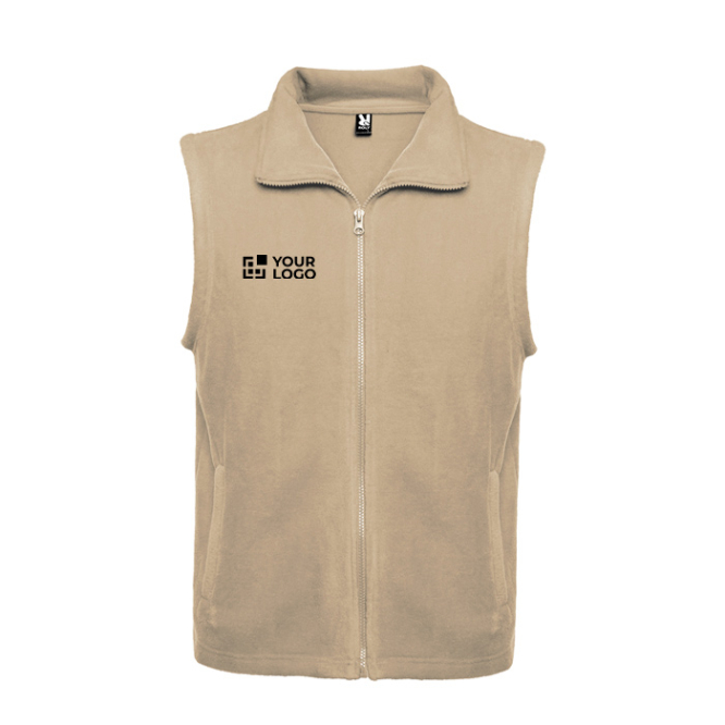 Unisex fleece bodywarmer met rits 300 g/m2 Roly Direct New