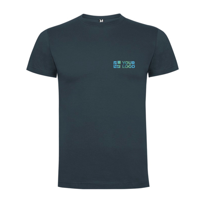 T-shirt van katoen met logo 165 g/m² Roly Direct Dogo Premium 