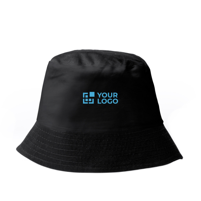 Katoenen bucket hat met klassiek design 170 g/m²
