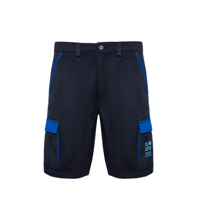 Werkbermuda van polyester en katoen 250 g/m² Roly Tahoe 