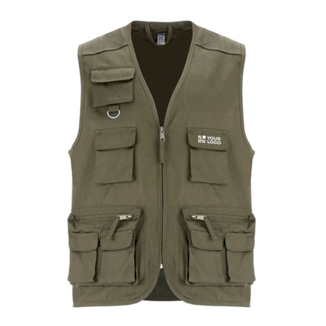 Werkvest met logo van katoen 200 g/m² Roly Venera 