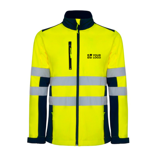 Softshell werkjas met hoge zichtbaarheid 320 g/m² Roly Antares 