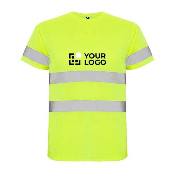 Technisch werkshirt met hoge zichtbaarheid 130 g/m² Roly Delta 