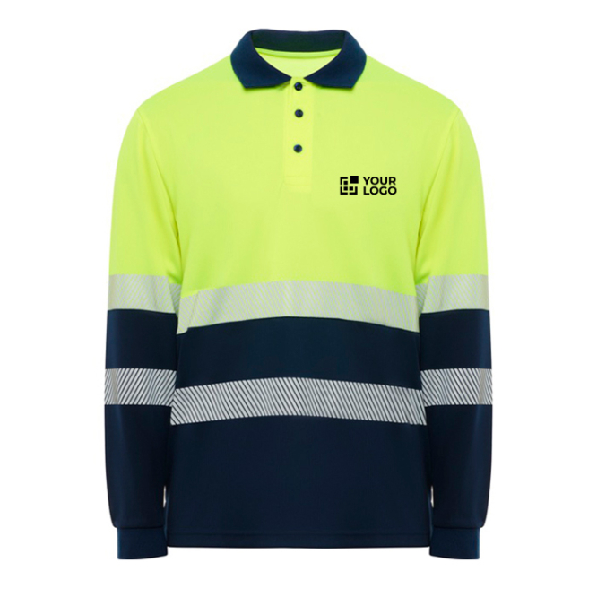 Technische werkpolo met lange mouwen 170 g/m² Roly Vega LS 