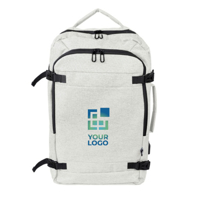 Anti-diefstal laptoprugzak van polyester met USB-A-poort, 17 inch