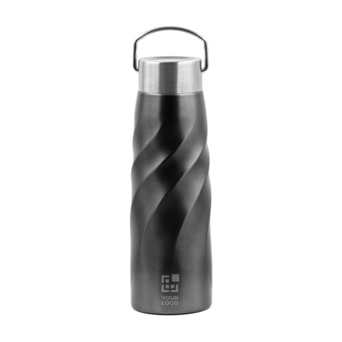 Lekkagevrije fles van gerecycled roestvrij staal, BrandCharger, 500 ml