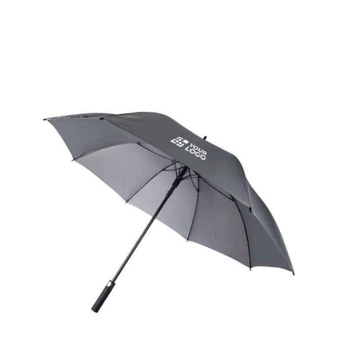 Automatische opvouwbare paraplu met klittenbandsluiting, Ø120 cm