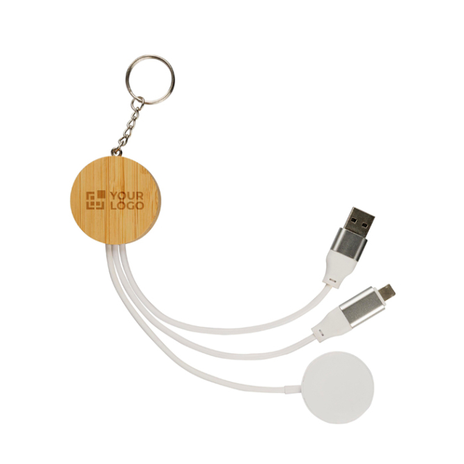 Oplaadkabelset met metalen ring om op te hangen 65W