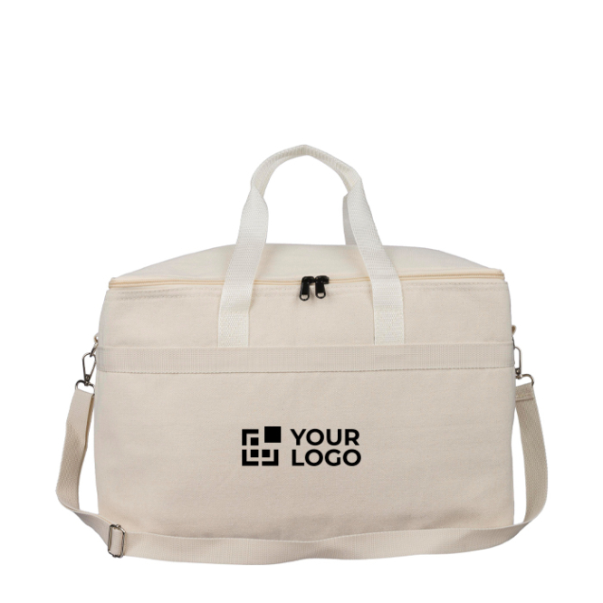 Koeltas met plooi en dubbele verstelbare handgrepen, inhoud 23 L