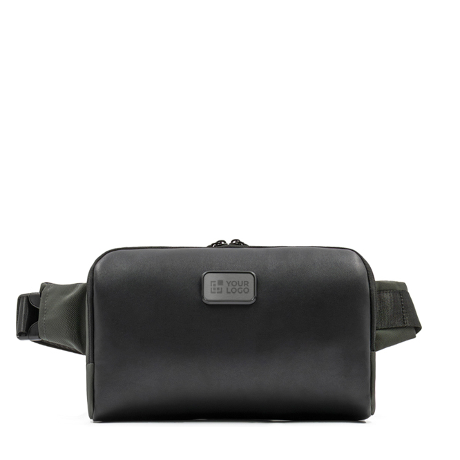 Stevige nylon crossbodytas met gewatteerde opbergruimte BrandCharger