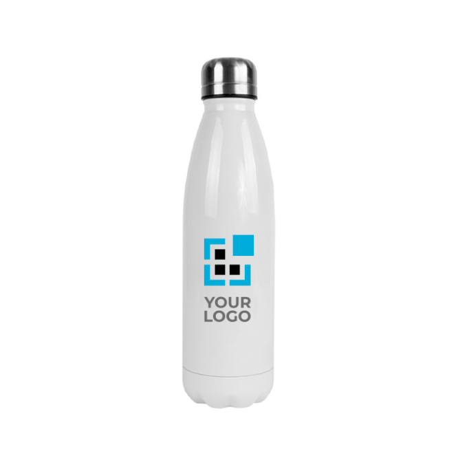 Fles met witte afwerking geschikt voor sublimatie 750ml City Sublim