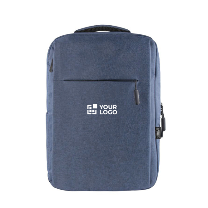 Laptoptas met riem voor koffers met bedrukking logo