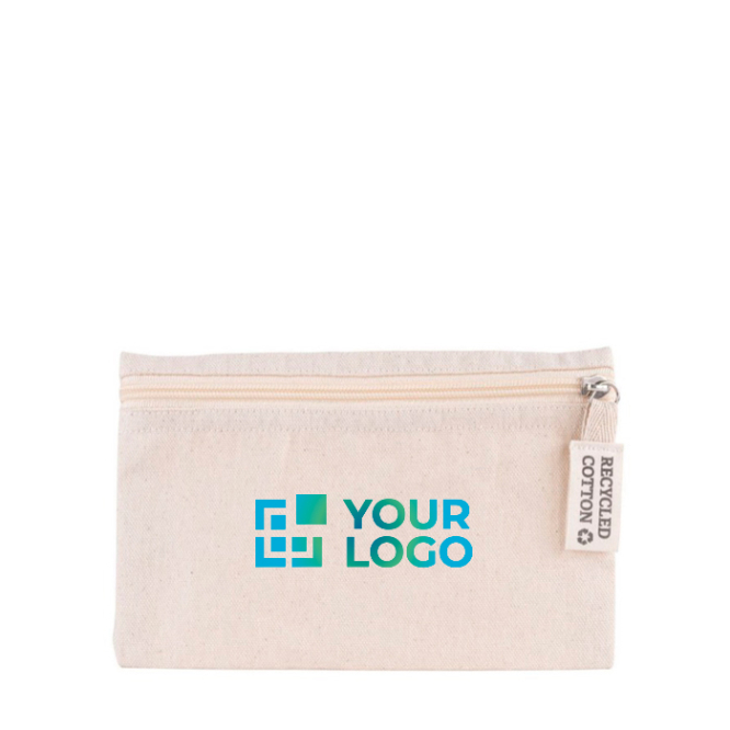 Bedrukte toilettas van gerecycled katoen 220 g/m² Cotton Recycled