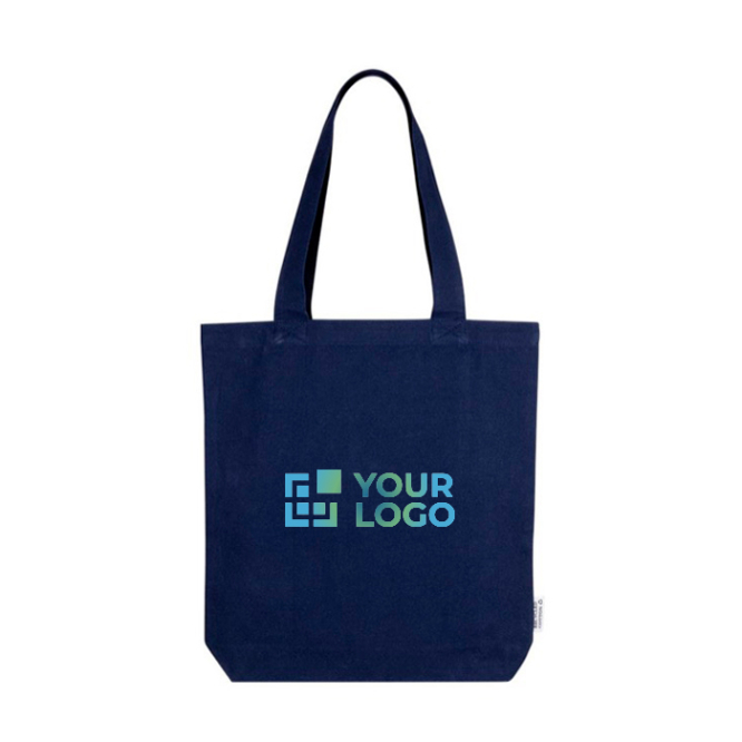 Tas van gerecycled katoen in neutrale kleuren 320 g/m²