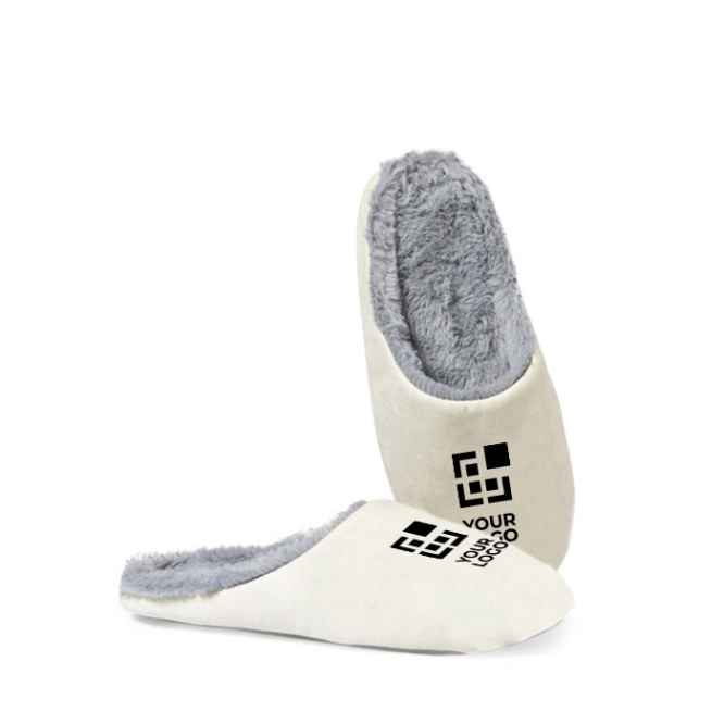 Unisex katoenen slippers met zachte badstofvoering 