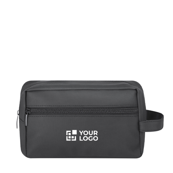 Multifunctionele toilettas met handlus van imitatieleer