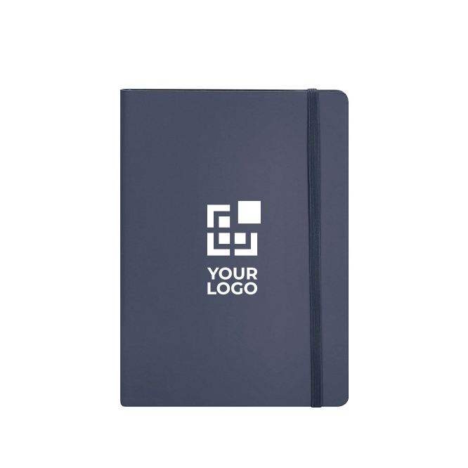 A5-notitieboek gelijnd met omslag van gerecycled kunstleer