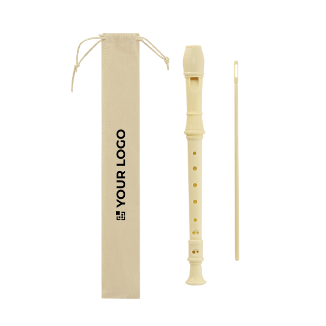 Demonteerbare fluit in 3 delen met non-woven hoes