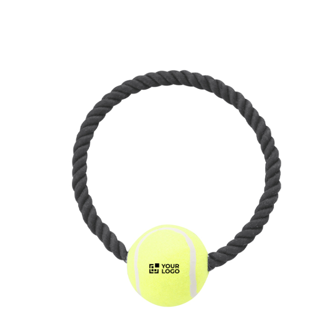Bijtspeeltje met tennisbal, ideaal voor honden