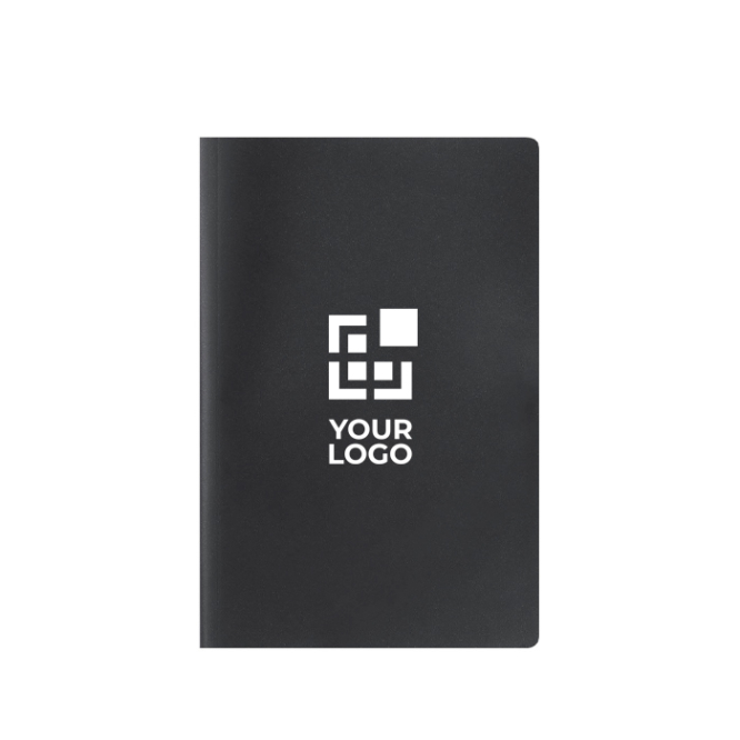 A5 notitieboek met zachte kaft en gelinieerde pagina’s